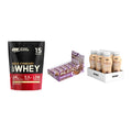 Schokolade Geschmacks-Trio: ON Whey Gold + 3× INLEAD Wafer + 1 weitere – alle enthaltenen Artikel