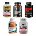 Gesundheits-Basisbox: MST Omega 3 + BioTech Calcium + 3 weitere – alle enthaltenen Artikel