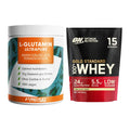 Regenerations-Duo: ProFuel Glutamin Ultrapure + ON Whey Gold Standard – alle enthaltenen Artikel