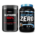 Regenerations-Duo: Sinob Core L-Glutamin + BioTech Iso Whey Zero – alle enthaltenen Artikel