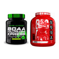 Regenerations-Duo: Scitec BCAA+ Glutamine Xpress + BAD ASS Whey – alle enthaltenen Artikel