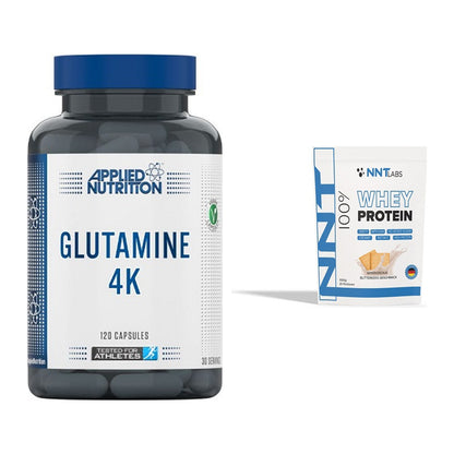 Regenerations-Duo: Applied Nutrition Glutamine 4K + NNT Whey – alle enthaltenen Artikel