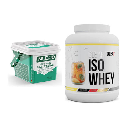 Regenerations-Duo: INLEAD L-Glutamine + MST Iso Clear – alle enthaltenen Artikel