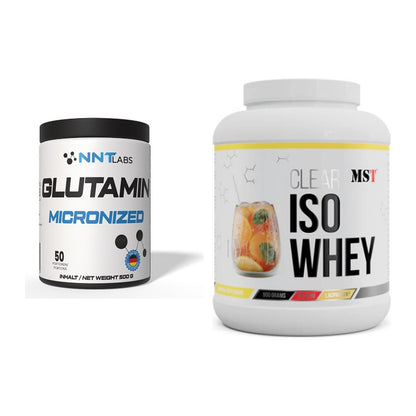 Regenerations-Duo: NNT Glutamin + MST Iso Clear – alle enthaltenen Artikel