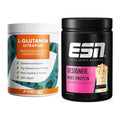 Regenerations-Duo: ProFuel Glutamin Ultrapure + ESN Designer Whey – alle enthaltenen Artikel