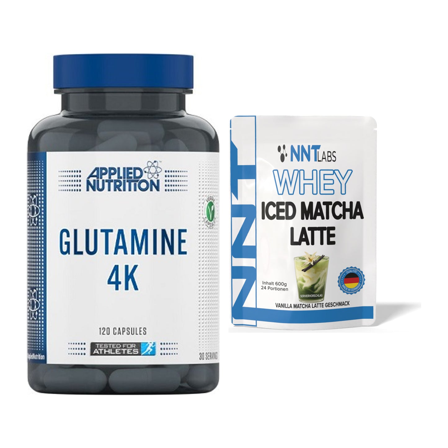 Regenerations-Duo: Applied Nutrition + NNT Whey ICED MATCHA – alle enthaltenen Artikel