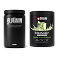Regenerations-Duo: Big Zone Glutamin + MaxiNutrition MaxClear – alle enthaltenen Artikel