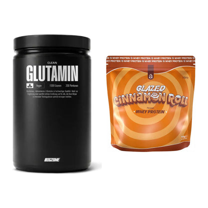 Regenerations-Duo: Big Zone Glutamin + Nanosupps Whey Protein – alle enthaltenen Artikel