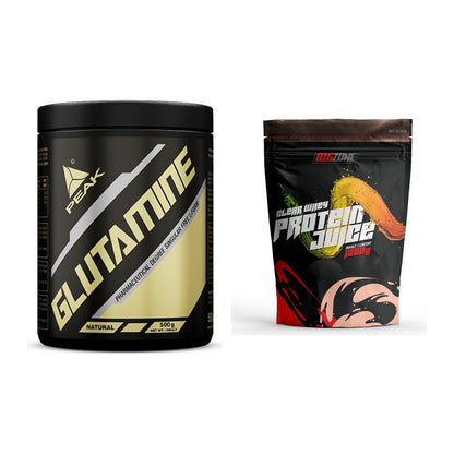 Regenerations-Duo: Peak Glutamin + Big Zone Clear Whey Protein Juice – alle enthaltenen Artikel