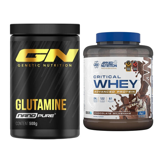 Regenerations-Duo: GN Nano Pure Glutamine + Applied Nutrition – alle enthaltenen Artikel