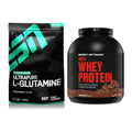 Regenerations-Duo: ESN Ultrapure L-Glutamin + Body Attack 100% Whey – alle enthaltenen Artikel