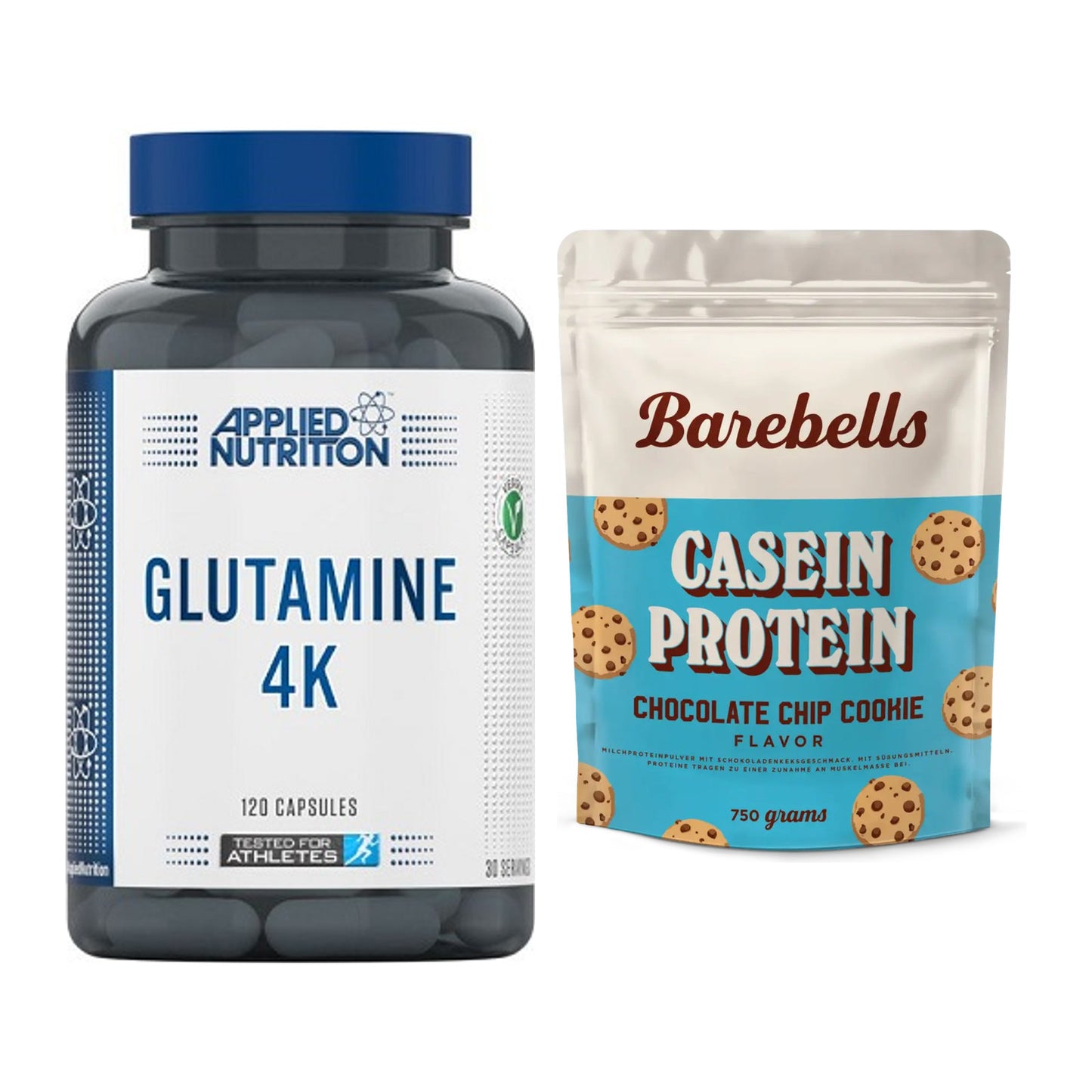 Regenerations-Duo: Applied Nutrition + Barebells Casein Protein – alle enthaltenen Artikel