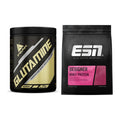 Regenerations-Duo: Peak Glutamin + ESN Designer Whey – alle enthaltenen Artikel