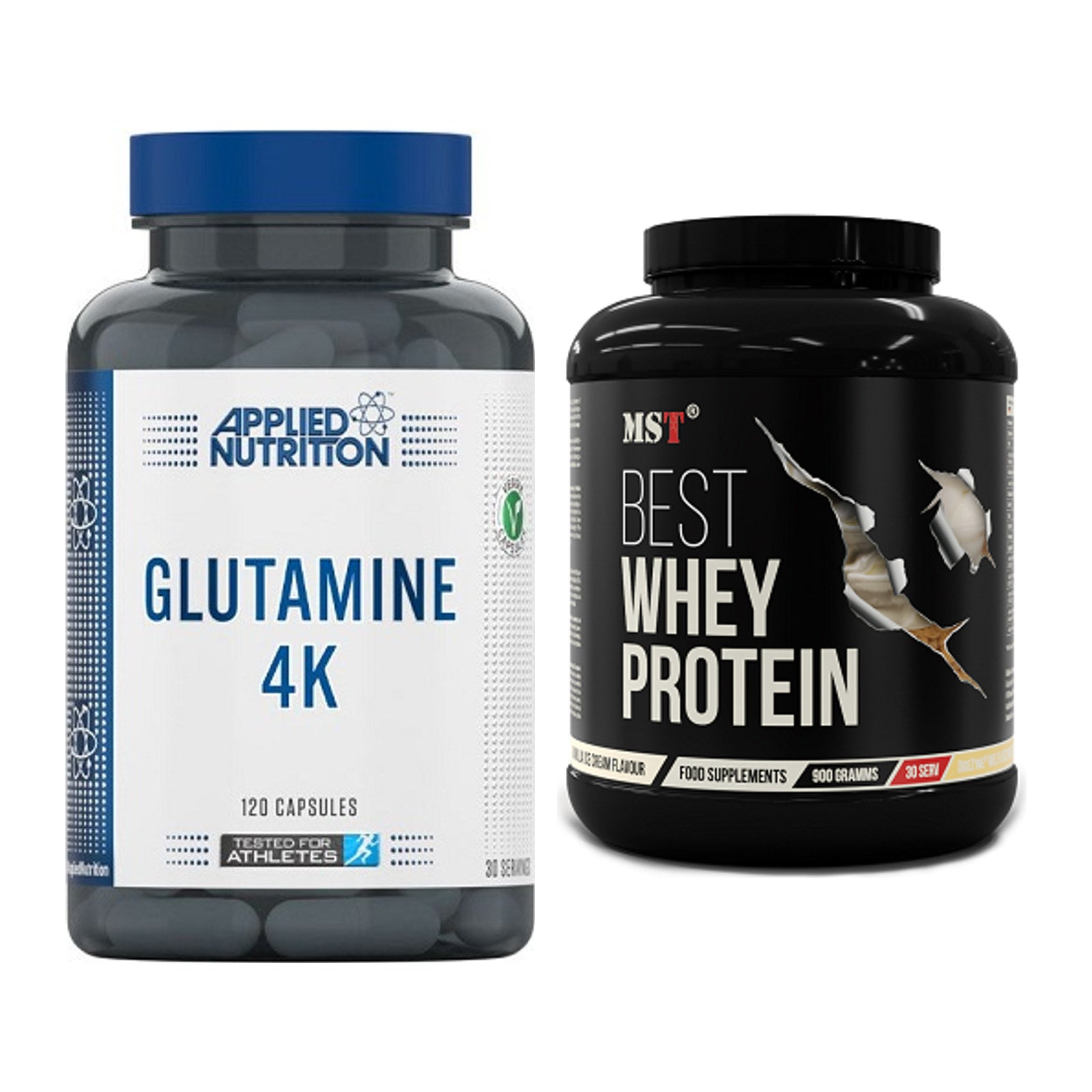 Regenerations-Duo: Applied Nutrition + MST Best Whey Protein – alle enthaltenen Artikel