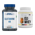Regenerations-Duo: Applied Nutrition Glutamine 4K + MST Iso Clear – alle enthaltenen Artikel