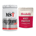 Regenerations-Duo: MST Glutamine + Barebells Whey Protein – alle enthaltenen Artikel