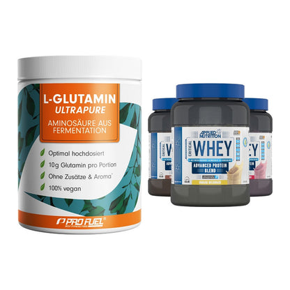 Regenerations-Duo: ProFuel Glutamin + Applied Nutrition – alle enthaltenen Artikel