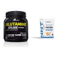 Regenerations-Duo: Olimp L-Glutamine Xplode 500g + NNT Whey – alle enthaltenen Artikel