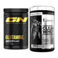 Regenerations-Duo: GN Nano Pure Glutamine + Kevin Levrone Clear Whey – alle enthaltenen Artikel