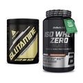 Regenerations-Duo: Peak Glutamin + BioTech Iso Whey Zero Black – alle enthaltenen Artikel