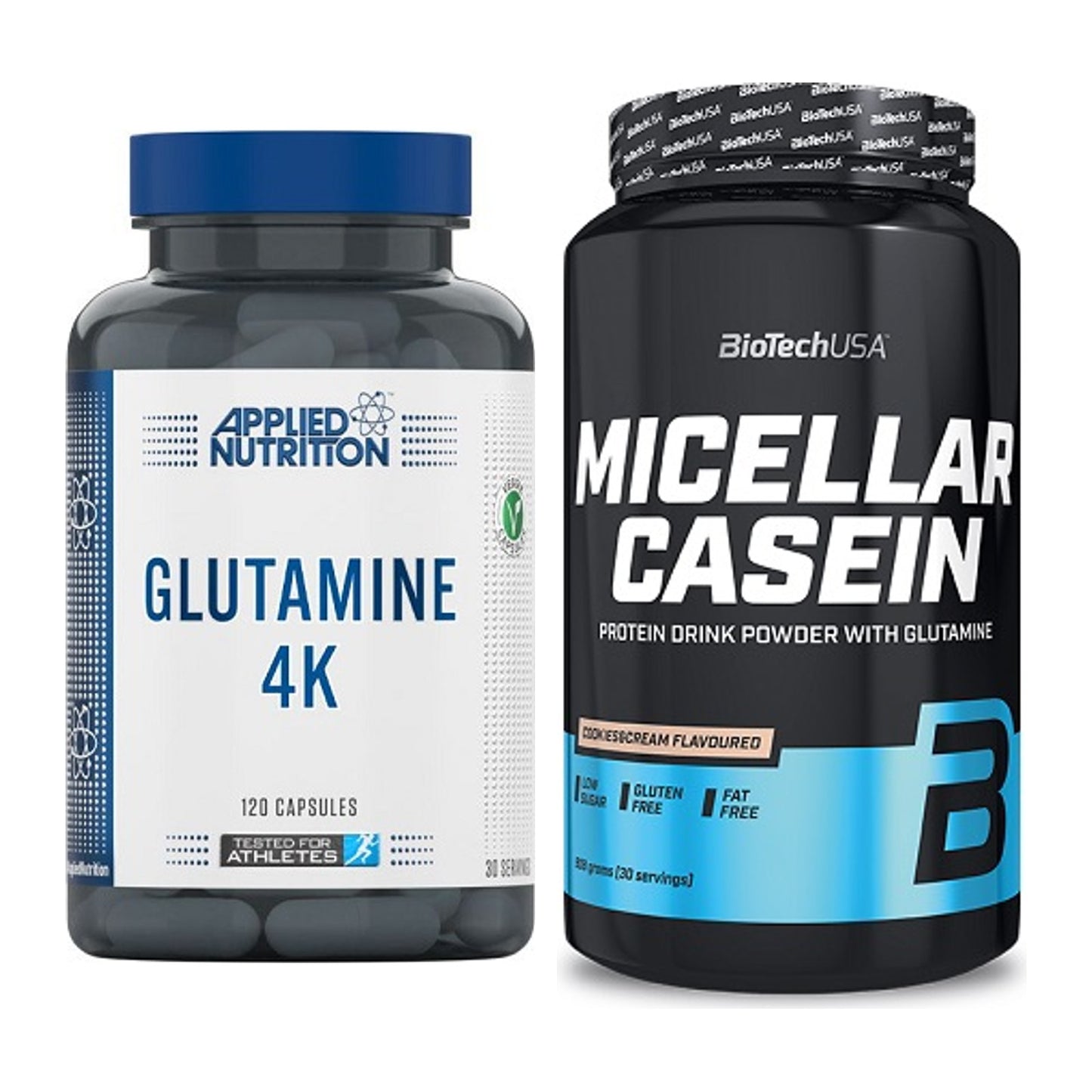 Regenerations-Duo: Applied Nutrition + BioTech Micellar Casein – alle enthaltenen Artikel