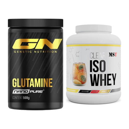 Regenerations-Duo: GN Nano Pure Glutamine + MST Iso Clear – alle enthaltenen Artikel