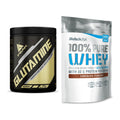 Regenerations-Duo: Peak Glutamin + BioTech 100% Pure Whey – alle enthaltenen Artikel