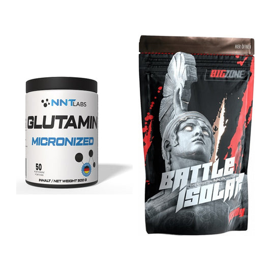 Regenerations-Duo: NNT Glutamin + Big Zone Battle Isolate – alle enthaltenen Artikel