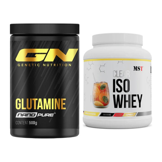 Regenerations-Duo: GN Nano Pure Glutamine + MST Iso Clear – alle enthaltenen Artikel