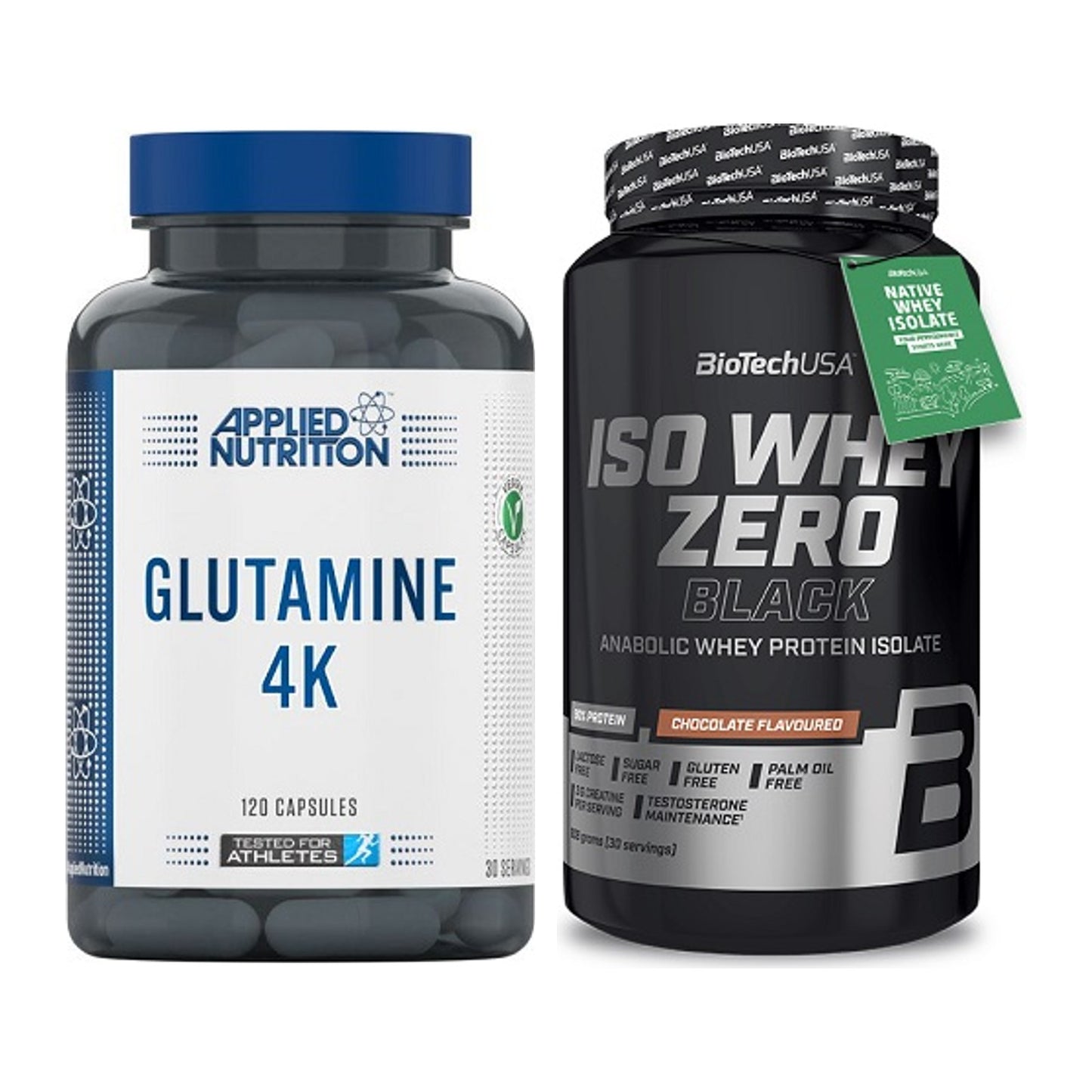 Regenerations-Duo: Applied Nutrition + BioTech Iso Whey Zero – alle enthaltenen Artikel