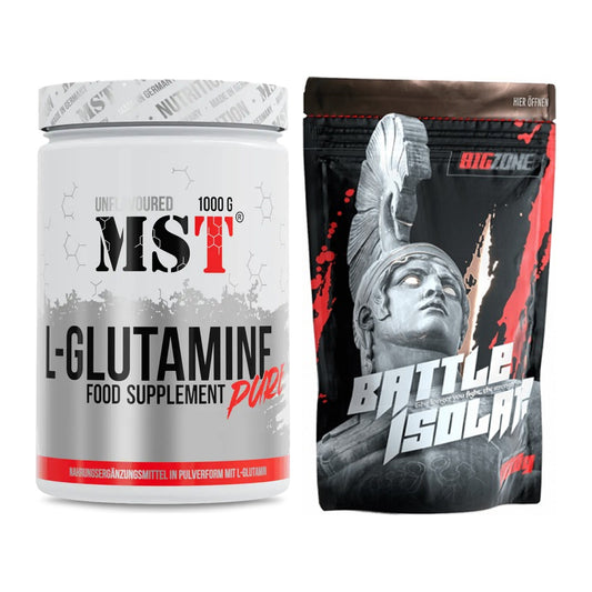 Regenerations-Duo: MST Glutamine + Big Zone Battle Isolate – alle enthaltenen Artikel