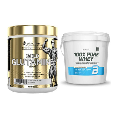 Regenerations-Duo: Kevin Levrone GOLD + BioTech 100% Pure Whey – alle enthaltenen Artikel