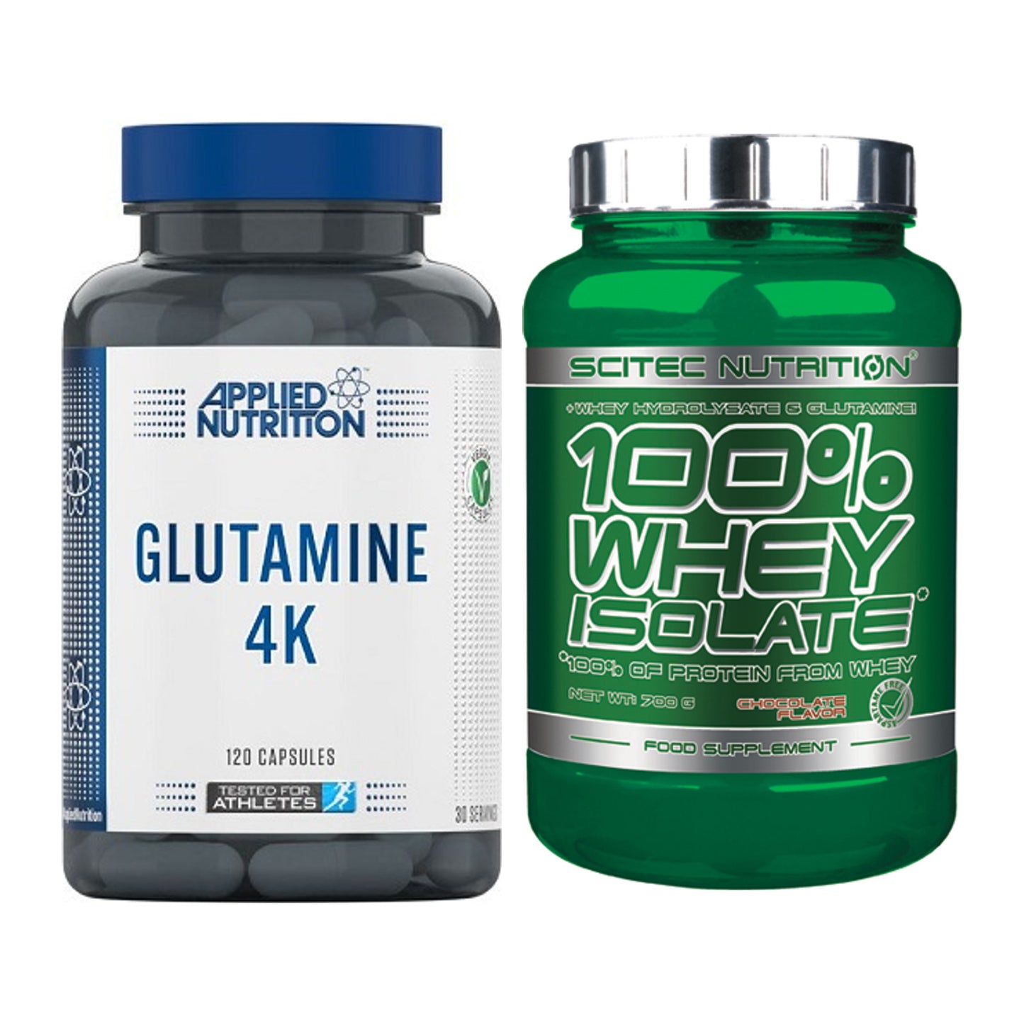 Regenerations-Duo: Applied Nutrition + Scitec Whey Isolate – alle enthaltenen Artikel