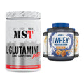 Regenerations-Duo: MST Glutamine + Applied Nutrition Critical Whey – alle enthaltenen Artikel