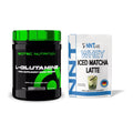 Regenerations-Duo: Scitec L-Glutamin + NNT Whey ICED MATCHA LATTE – alle enthaltenen Artikel