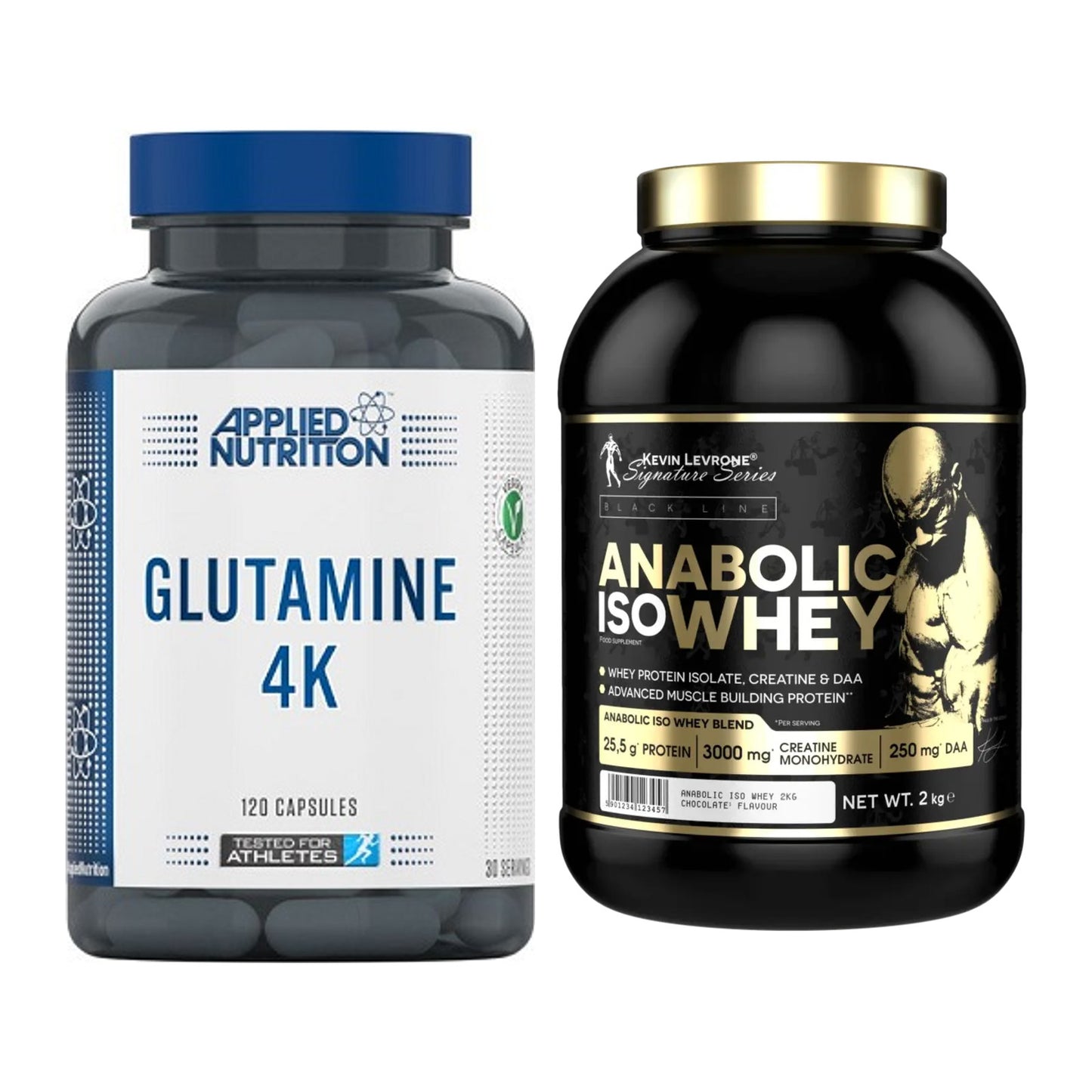 Regenerations-Duo: Applied Nutrition + Kevin Levrone Anabolic – alle enthaltenen Artikel