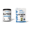 Regenerations-Duo: NNT Glutamin + NNT Whey ICED MATCHA LATTE – alle enthaltenen Artikel