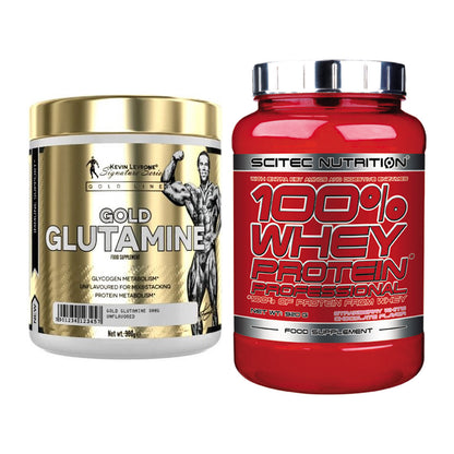 Regenerations-Duo: Kevin Levrone GOLD + Scitec 100% Whey – alle enthaltenen Artikel