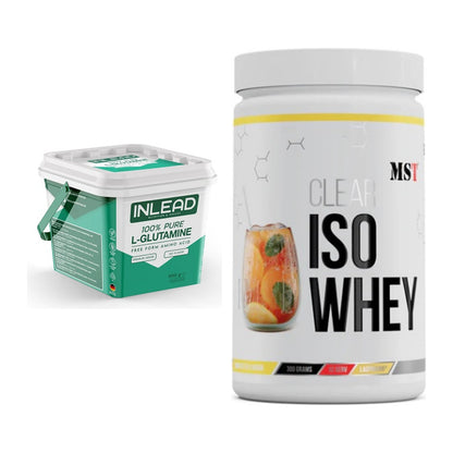 Regenerations-Duo: INLEAD L-Glutamine + MST Iso Clear – alle enthaltenen Artikel