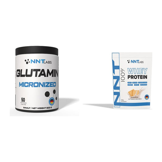 Regenerations-Duo: NNT Glutamin + NNT Whey – alle enthaltenen Artikel