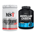 Regenerations-Duo: MST Glutamine + BioTech Micellar Casein – alle enthaltenen Artikel