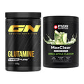 Regenerations-Duo: GN Nano Pure Glutamine + MaxiNutrition MaxClear – alle enthaltenen Artikel