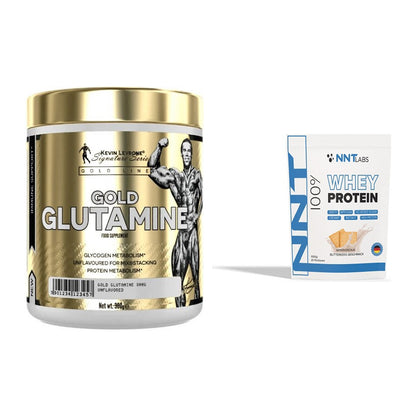 Regenerations-Duo: Kevin Levrone GOLD Glutamine + NNT Whey – alle enthaltenen Artikel
