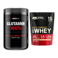 Regenerations-Duo: Sinob Core L-Glutamin + ON Whey Gold Standard – alle enthaltenen Artikel