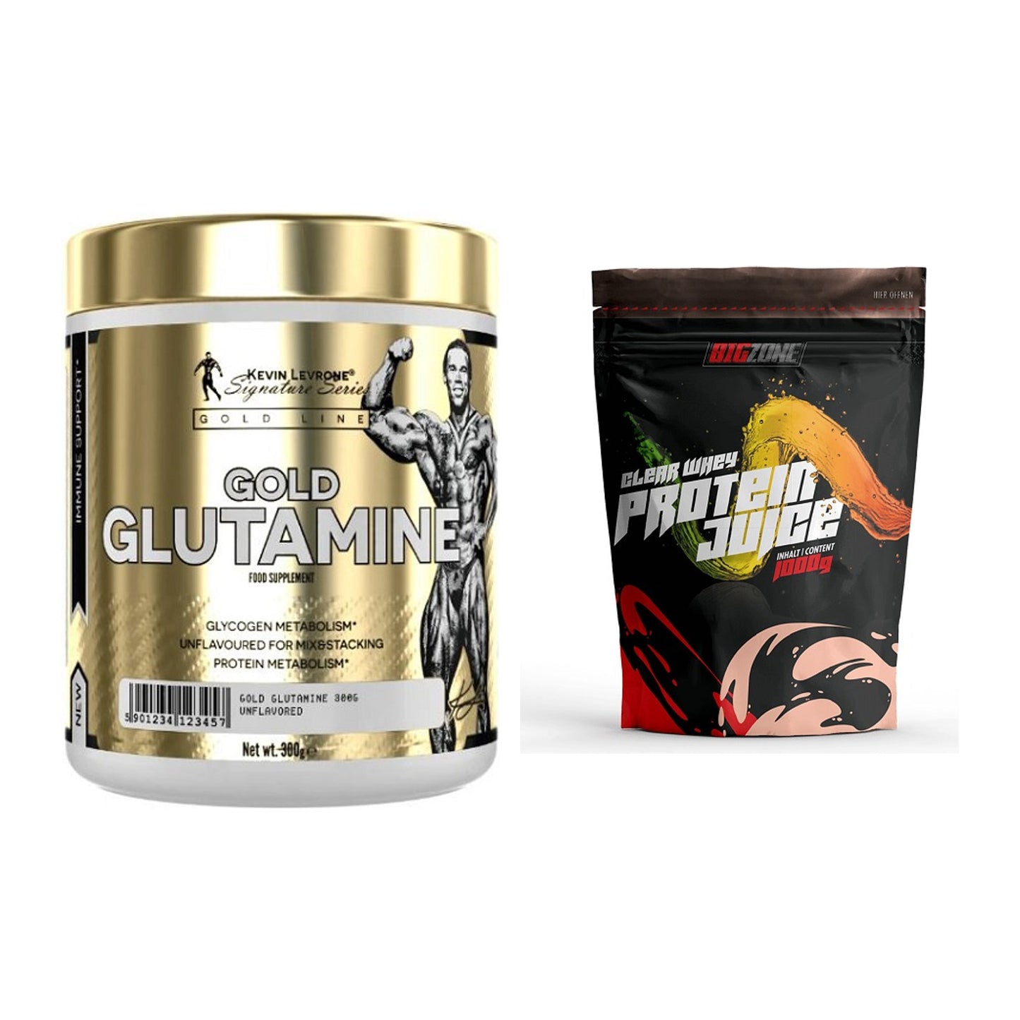 Regenerations-Duo: Kevin Levrone GOLD + Big Zone Clear Whey – alle enthaltenen Artikel