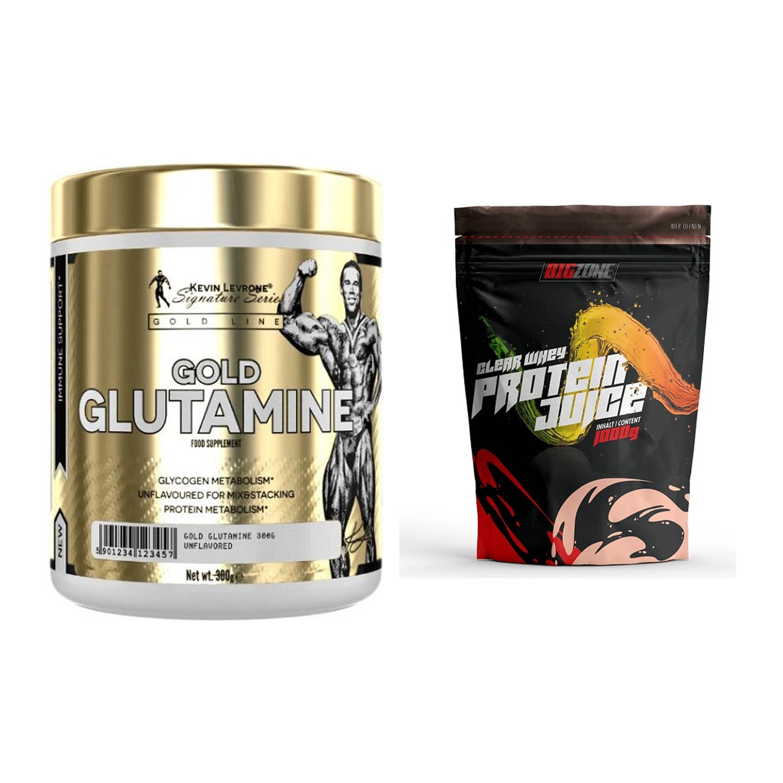 Regenerations-Duo: Kevin Levrone GOLD + Big Zone Clear Whey – alle enthaltenen Artikel