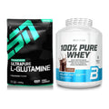 Regenerations-Duo: ESN Ultrapure L-Glutamin + BioTech 100% Pure Whey – alle enthaltenen Artikel