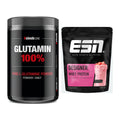 Regenerations-Duo: Sinob Core L-Glutamin + ESN Designer Whey – alle enthaltenen Artikel