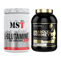 Regenerations-Duo: MST Glutamine + Kevin Levrone Anabolic Iso Whey – alle enthaltenen Artikel