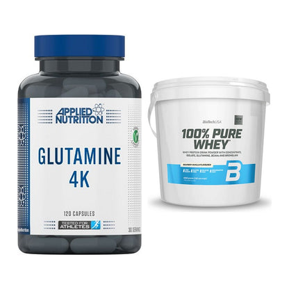 Regenerations-Duo: Applied Nutrition + BioTech 100% Pure Whey – alle enthaltenen Artikel